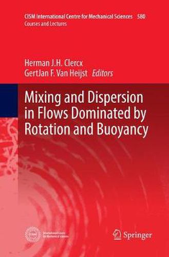 Cover image for Mixing and Dispersion in Flows Dominated by Rotation and Buoyancy