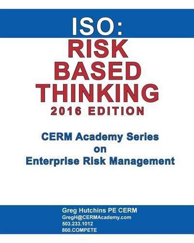 Cover image for ISO: Risk Based Thinking 2016 Edition