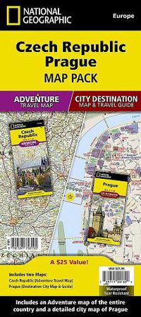 Cover image for Czech Republic, Prague, Map Pack Bundle: Travel Maps International Adventure/Destination Map