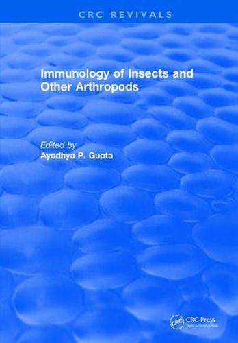 Cover image for Immunology of Insects and Other Arthropods