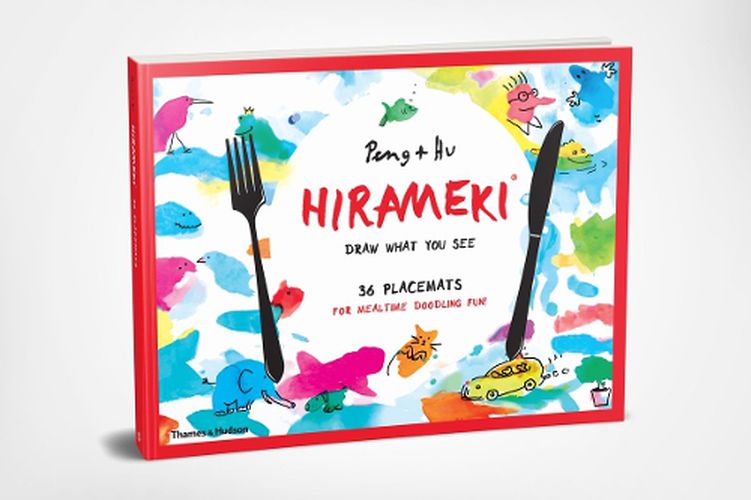 Cover image for Hirameki: 36 Placemats: Draw What You See