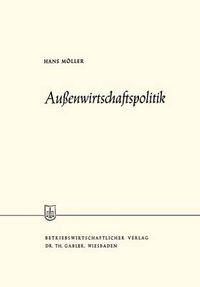 Cover image for Aussenwirtschaftspolitik