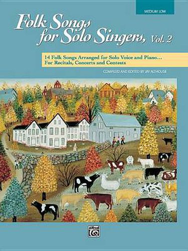 Cover image for Folksongs For Solo Singers 2