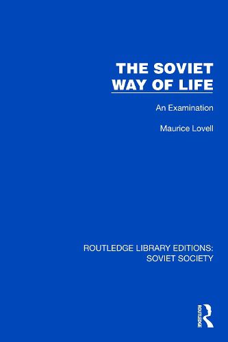 Cover image for The Soviet Way of Life