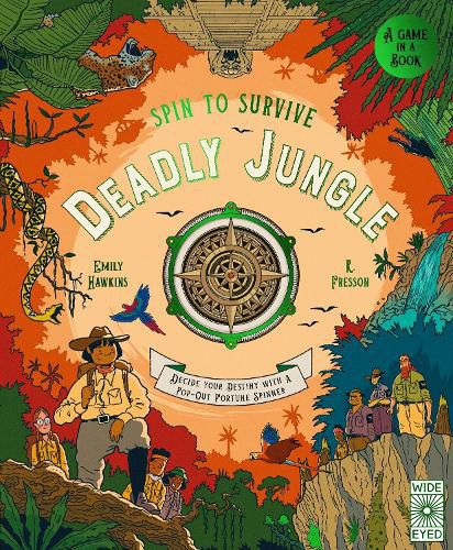 Cover image for Spin to Survive: Deadly Jungle: Decide Your Destiny with a Pop-Out Fortune Spinner