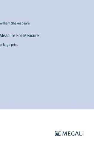 Cover image for Measure For Measure