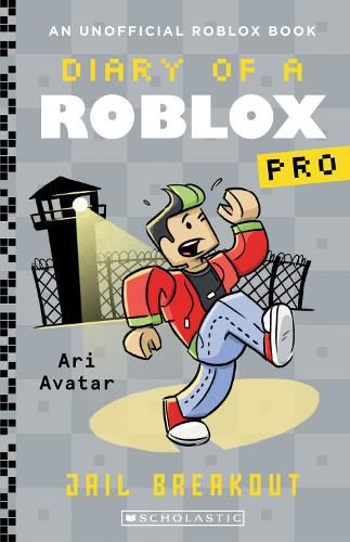 Cover image for Jail Breakout (Diary Of A Roblox Pro: Book 15)