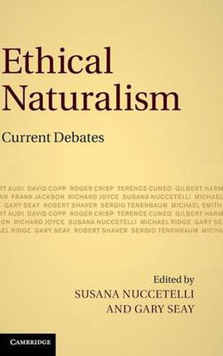 Cover image for Ethical Naturalism: Current Debates