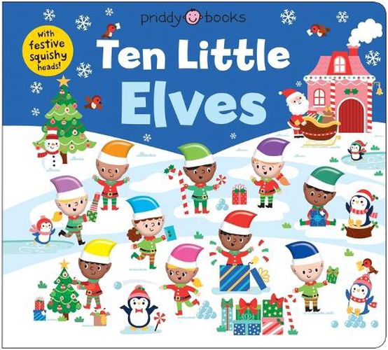 Cover image for Ten Little Elves (Little Squishies)