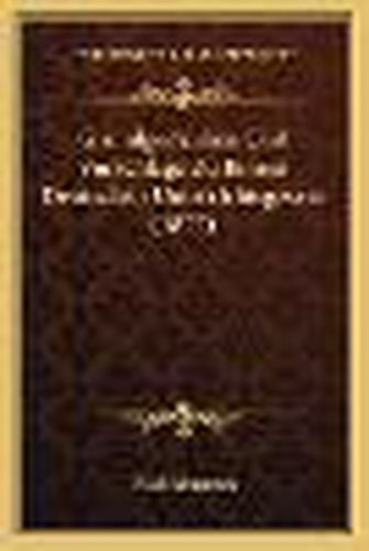 Cover image for Grundgedanken Und Vorschlage Zu Einem Deutschen Unterrichtsgesetz (1877)