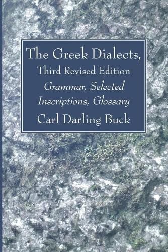 Cover image for The Greek Dialects, Third Revised Edition