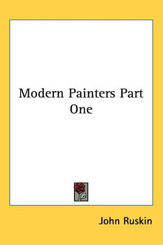 Cover image for Modern Painters Part One