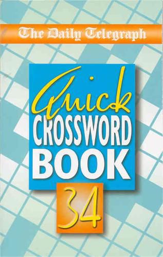 Cover image for Daily Telegraph Quick Crossword Book 34