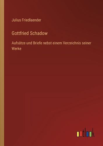 Cover image for Gottfried Schadow