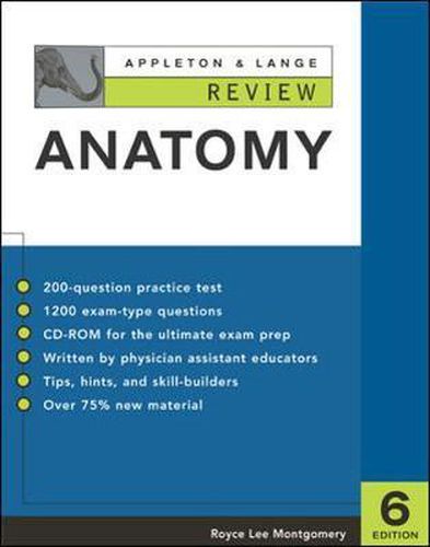 Cover image for Appleton & Lange Review of Anatomy