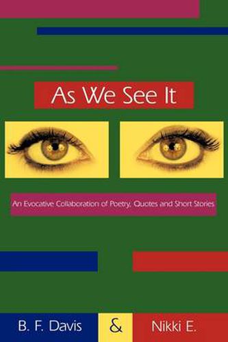 Cover image for As We See It