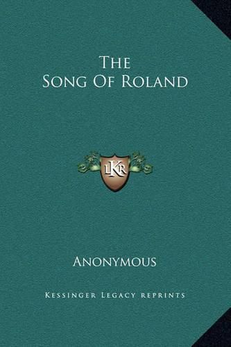 Cover image for The Song of Roland