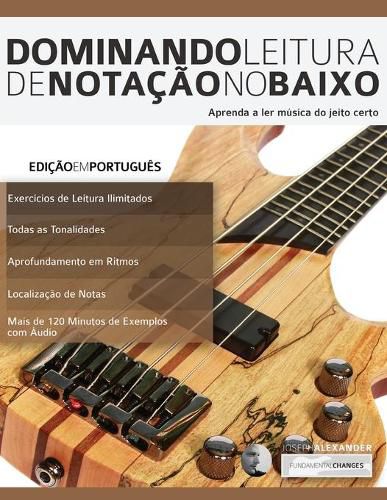 Cover image for Dominando Leitura de Notac&#807;a&#771;o no Baixo