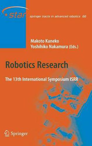 Robotics Research: The 13 International Symposium ISRR