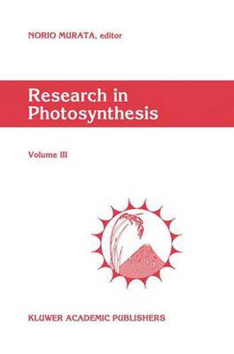 Cover image for Research in Photosynthesis: Volume III Proceedings of the IXth International Congress on Photosynthesis, Nagoya, Japan, August 30-September 4, 1992
