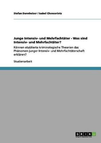 Cover image for Junge Intensiv- und Mehrfachtater - Was sind Intensiv- und Mehrfachtater?: Koennen etablierte kriminologische Theorien das Phanomen junger Intensiv- und Mehrfachtaterschaft erklaren?