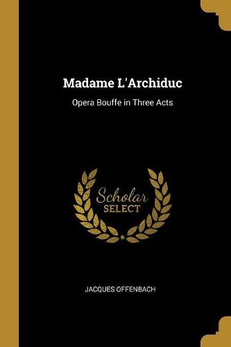 Cover image for Madame L'Archiduc