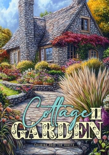 Cover image for Cottage Garden Coloring Book for Adults 2