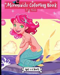 Cover image for Mermaids Coloring Book for Kids Ages 2-6