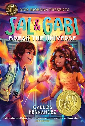 Cover image for Rick Riordan Presents: Sal and Gabi Break the Universe-A Sal and Gabi Novel, Book 1