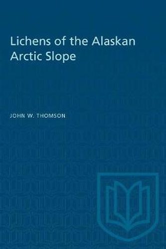 Cover image for Lichens of the Alaskan Arctic Slope