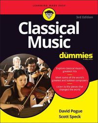 Cover image for Classical Music For Dummies, 3rd Edition