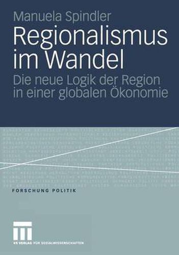 Cover image for Regionalismus im Wandel
