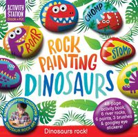 Cover image for Rock Painting Dinosaurs