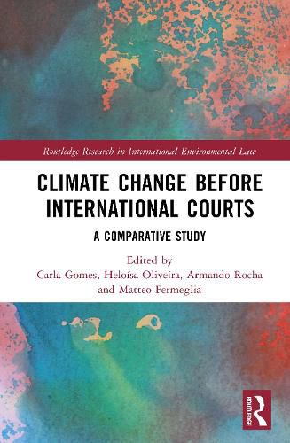 Cover image for Climate Change before International Courts