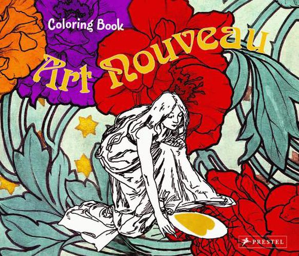 Cover image for Coloring Book Art Nouveau