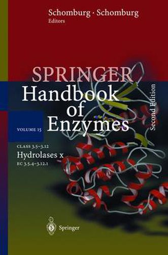 Cover image for Class 3.5. - 3.12 Hydrolases X: EC 3.5.4 - 3.12.1