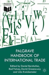 Cover image for Palgrave Handbook of International Trade