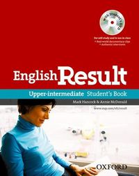 Cover image for English Result: Upper-Intermediate: Student's Book with DVD Pack: General English four-skills course for adults