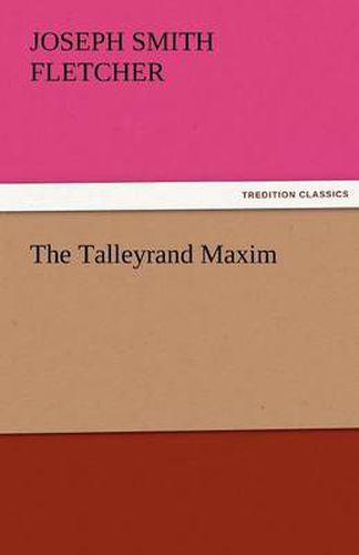 Cover image for The Talleyrand Maxim