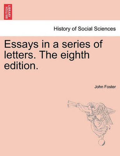 Cover image for Essays in a Series of Letters. the Eighth Edition.