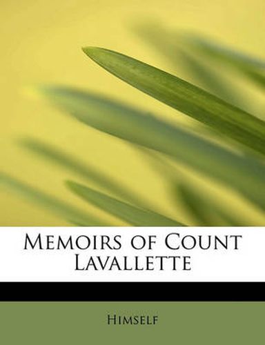 Memoirs of Count Lavallette