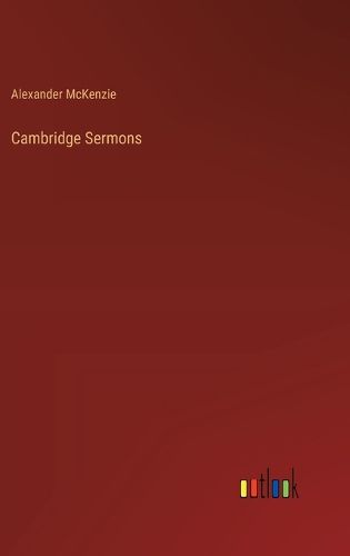 Cover image for Cambridge Sermons