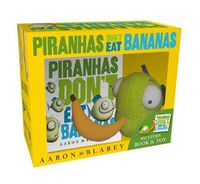 Cover image for Piranhas Don't Eat Bananas Mini Boxed Set with Plush