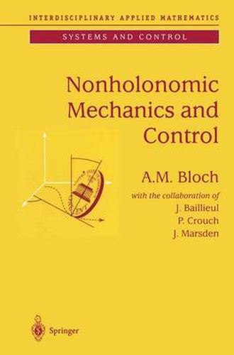 Cover image for Nonholonomic Mechanics and Control