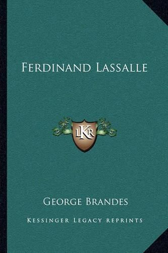 Ferdinand Lassalle