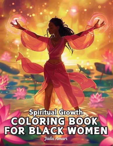 Cover image for Spiritual Growth Coloring Book for Black Women