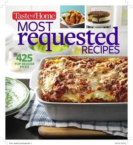 Cover image for Taste of Home Most Requested Recipes: 633 Top-Rated Recipes Our Readers Love!