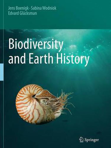 Cover image for Biodiversity and Earth History