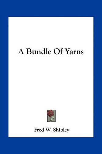 Cover image for A Bundle of Yarns