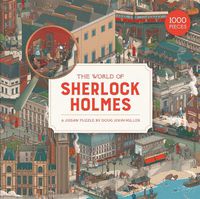 Cover image for The World of Sherlock Holmes Jigsaw Puzzle (1000 pieces)